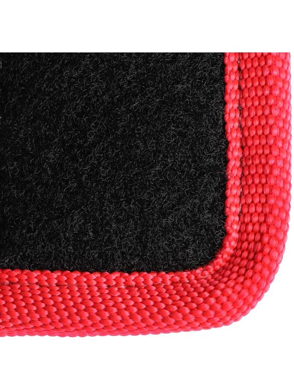 Органайзер саквояж в багажник автомобиля, из EVA-материала, 70 см, красный кант