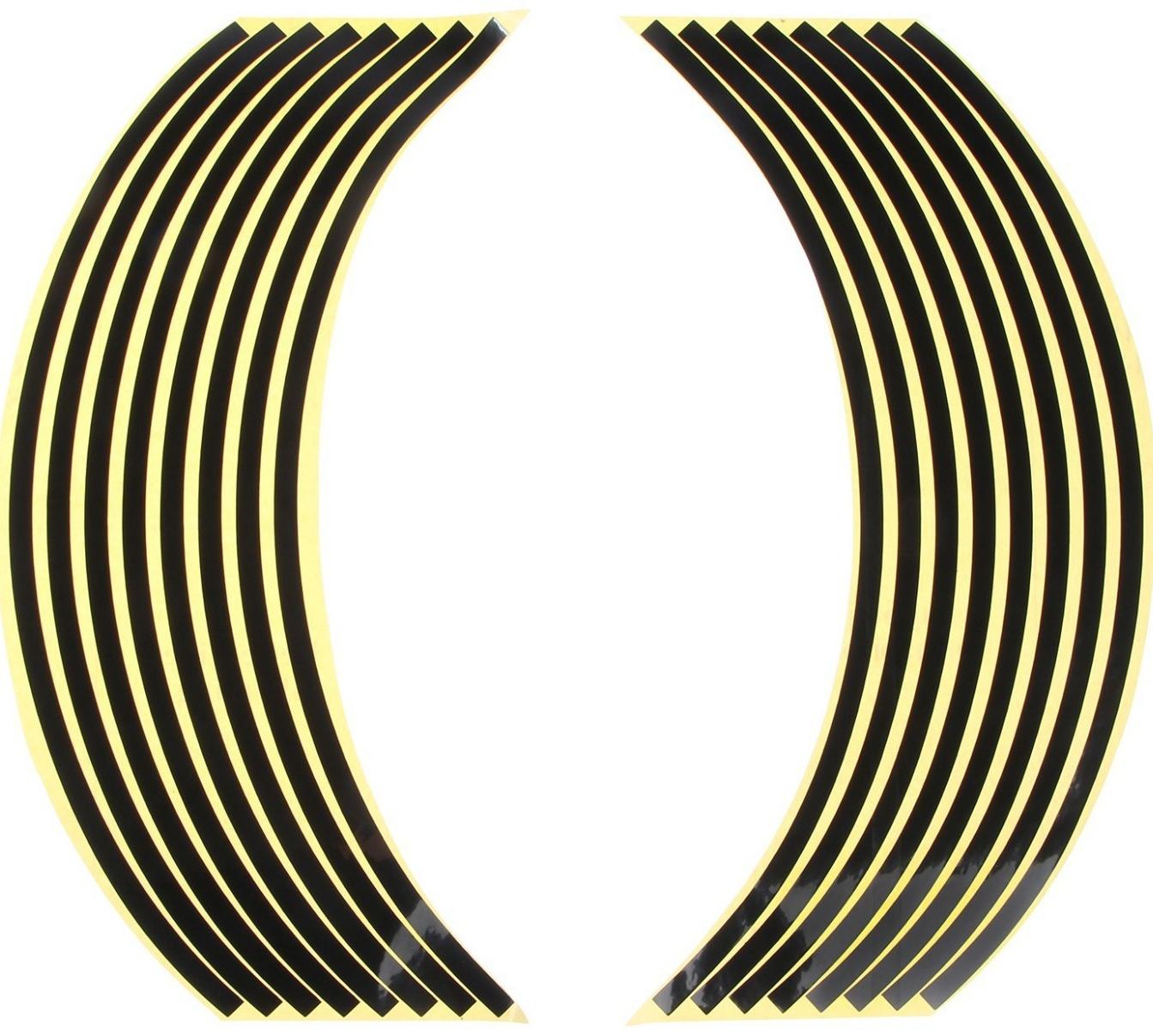 Отражающие наклейки на колеса C2R, набор 2 шт, LG-05