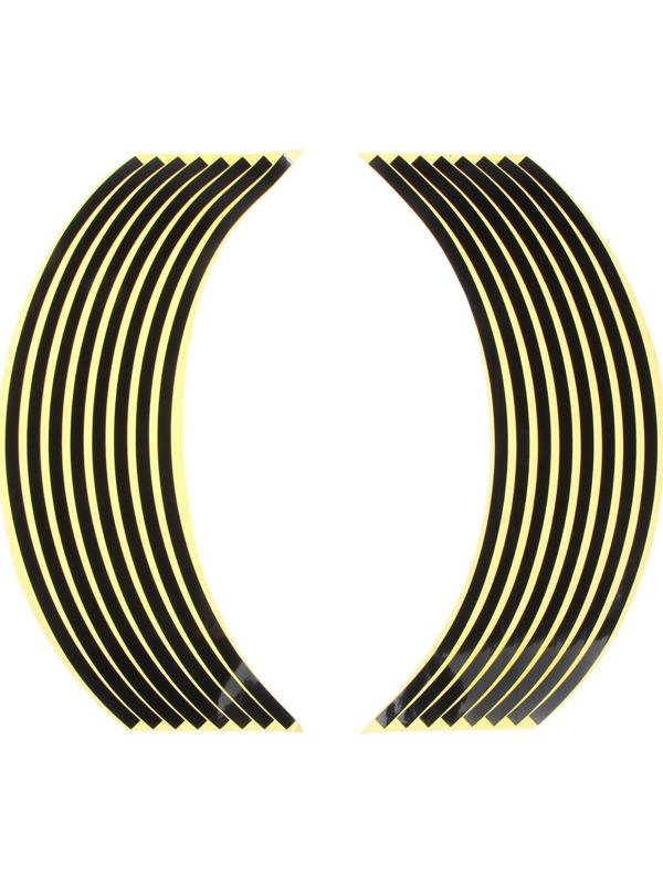 Отражающие наклейки на колеса C2R, набор 2 шт, LG-05