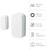 Датчик открытия дверей и окон Яндекс YNDX-00520, Zigbee, CR1632, геркон, до 22 мм, белый