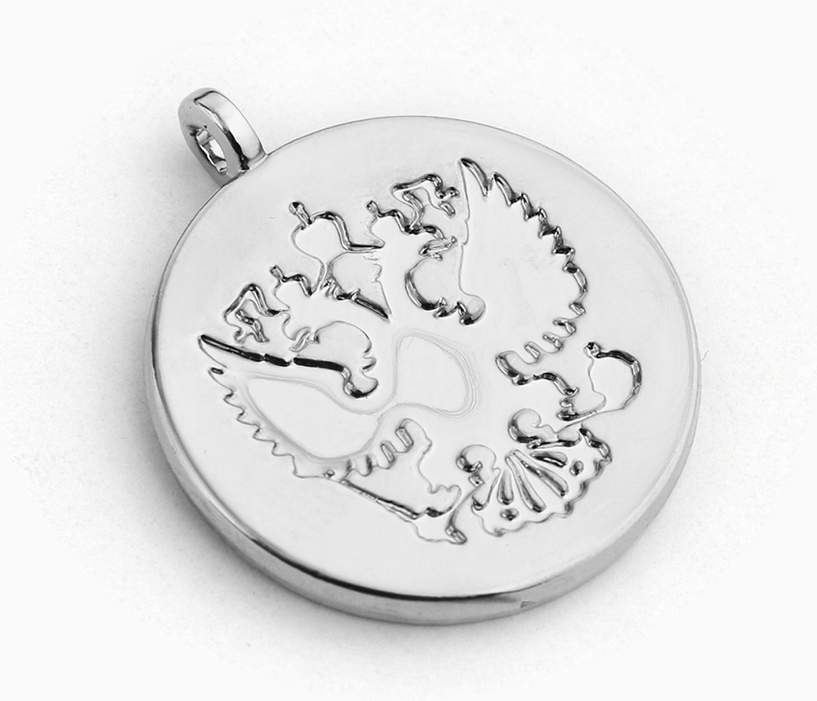 Подвес металлический «Герб РФ», 2 х 2 см