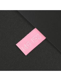 Нашивка текстильная «146-152», 5 х 1.1 см, цвет розовый