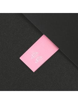 Нашивка текстильная «44», 4.6 х 1.1 см, цвет розовый