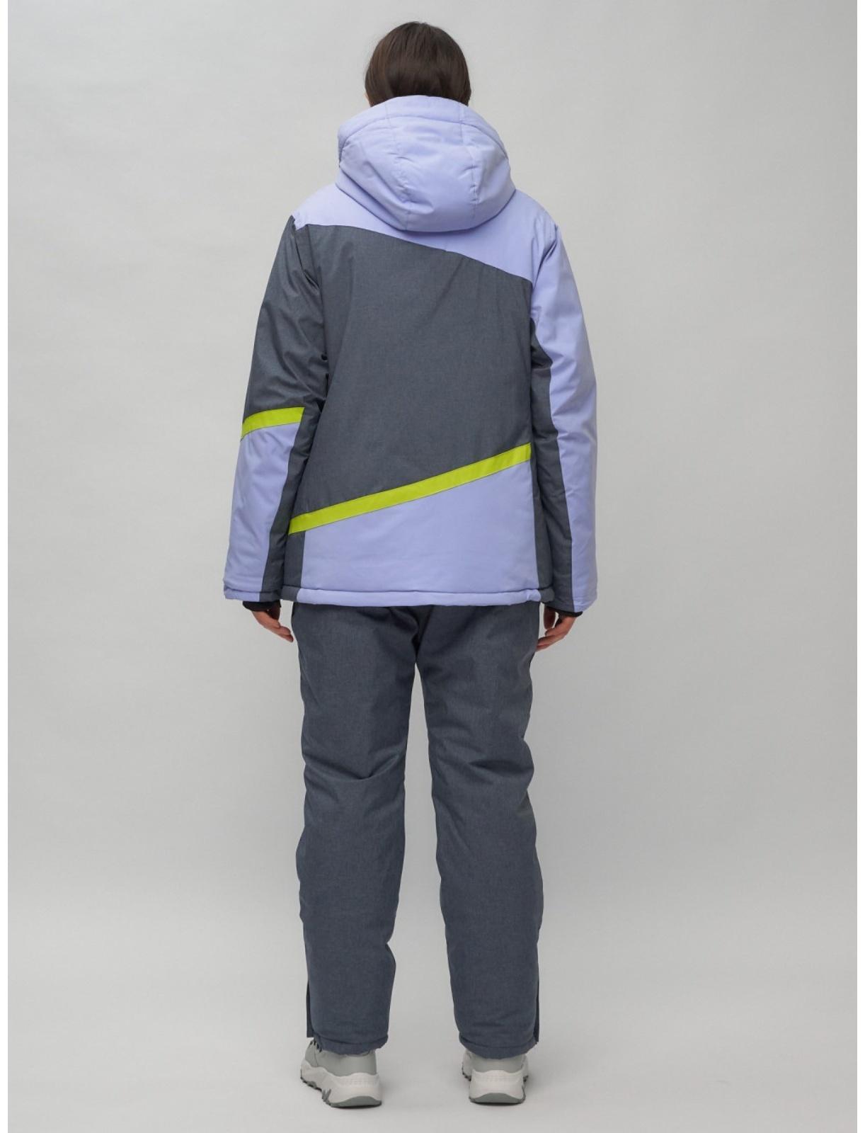 Костюм горнолыжный женский, размер 56, цвет фиолетовый