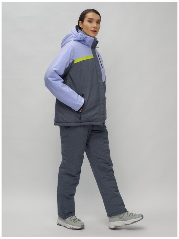 Костюм горнолыжный женский, размер 56, цвет фиолетовый