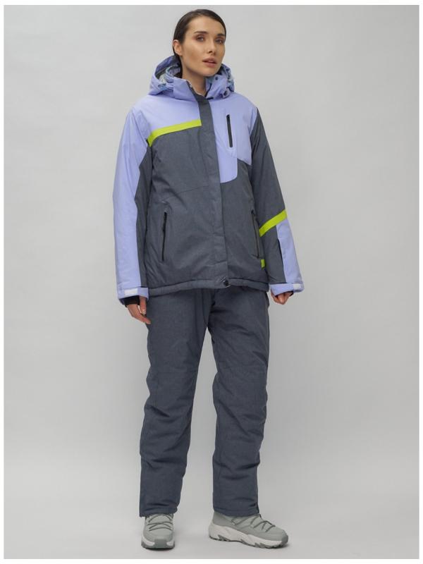 Костюм горнолыжный женский, размер 56, цвет фиолетовый