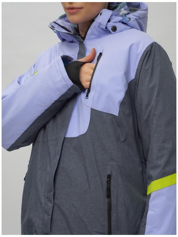 Костюм горнолыжный женский, размер 56, цвет фиолетовый