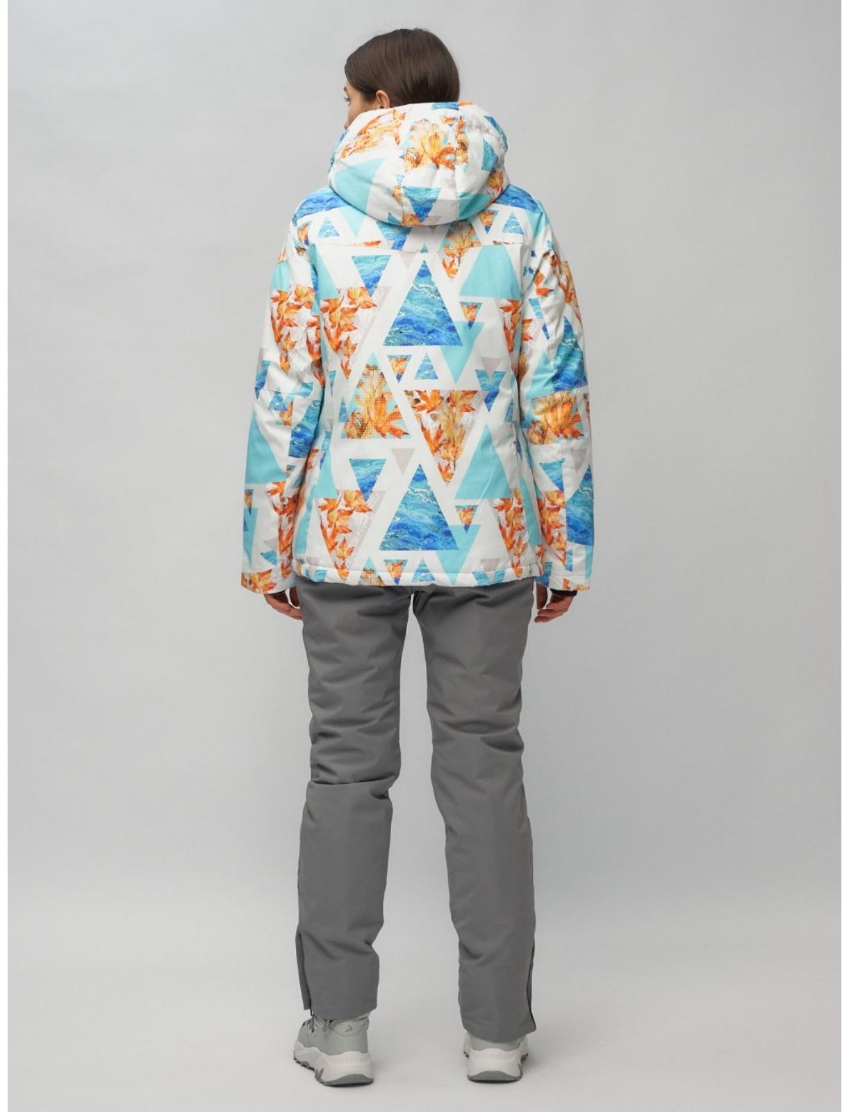 Костюм горнолыжный женский, размер 44, цвет голубой