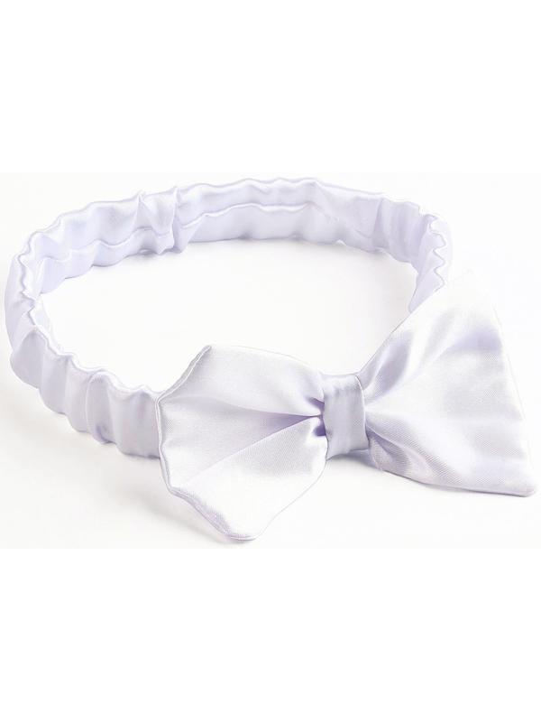 Карнавальный костюм «Стиляги 1», платье красное в чёрный горох, повязка, р. 34, рост 134 см