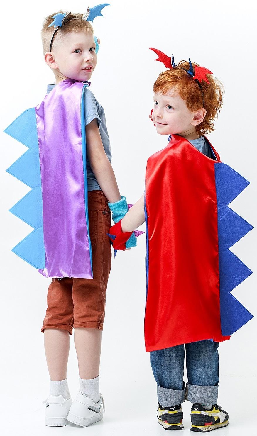 Карнавальный набор «Дракон воды», плащ и ободок