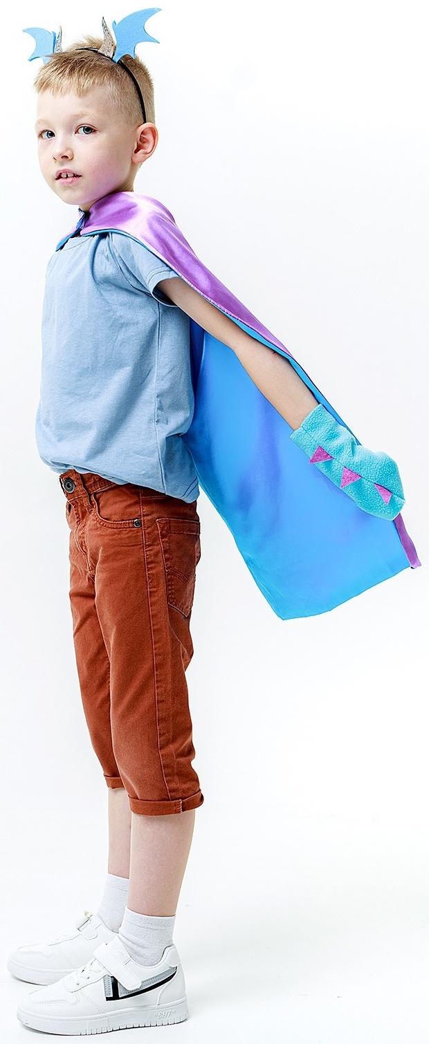 Карнавальный набор «Дракон воды», плащ и ободок