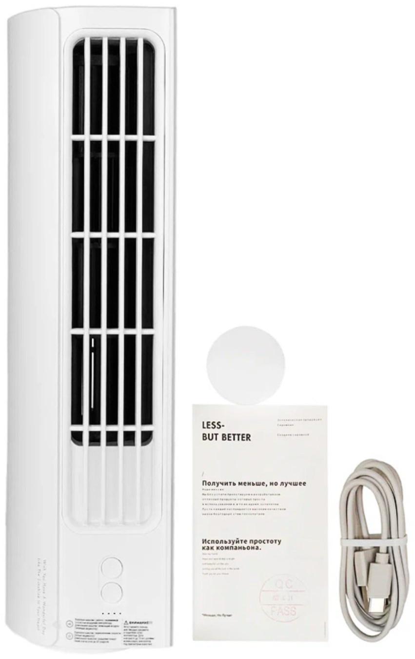 Вентилятор Xiaomi SOLOVE Tower Fan 3000mAh 3 Speed, портативный, 10 Вт, 3 режима, бежевый