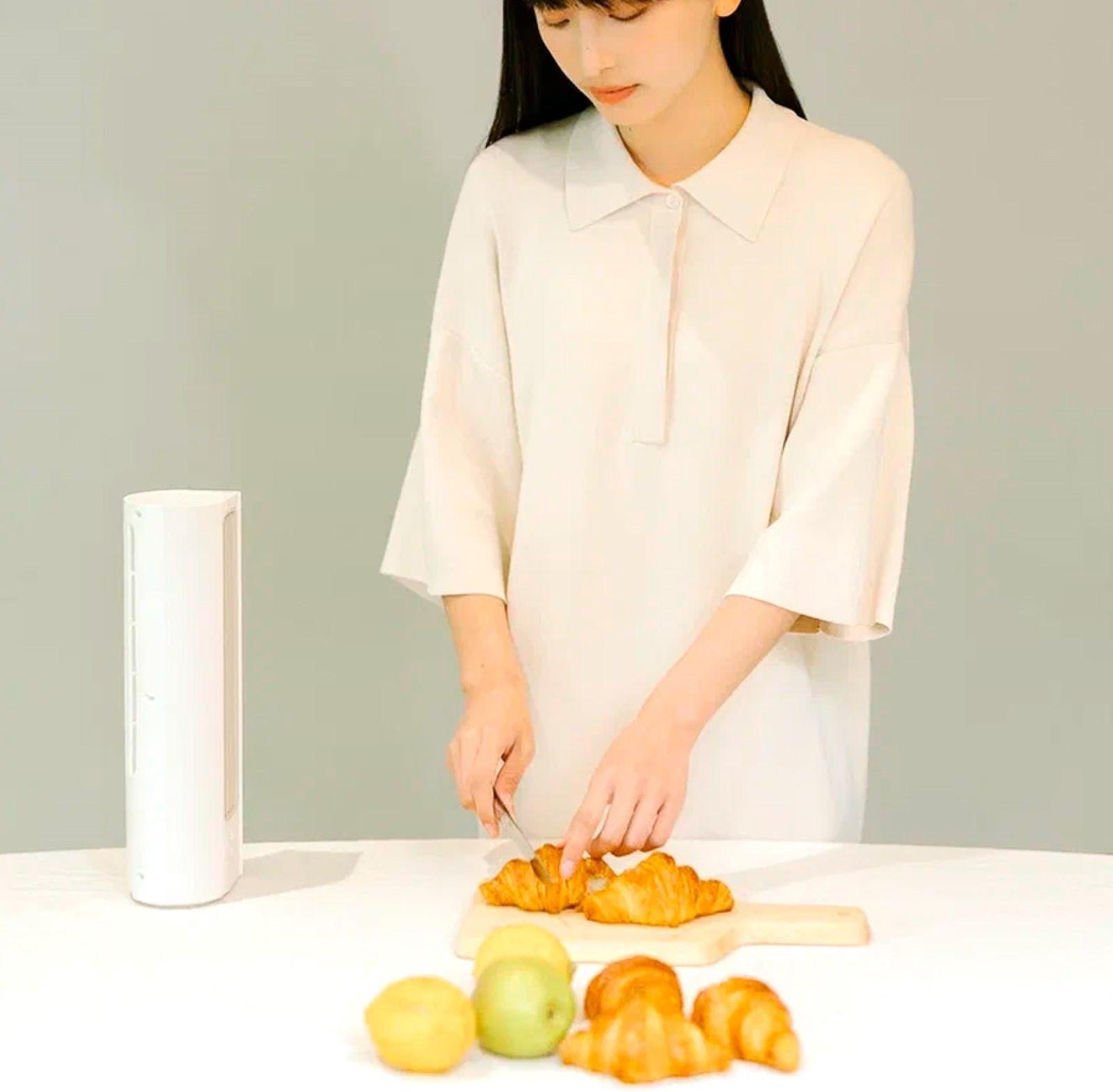 Вентилятор Xiaomi SOLOVE Tower Fan 3000mAh 3 Speed, портативный, 10 Вт, 3 режима, бежевый