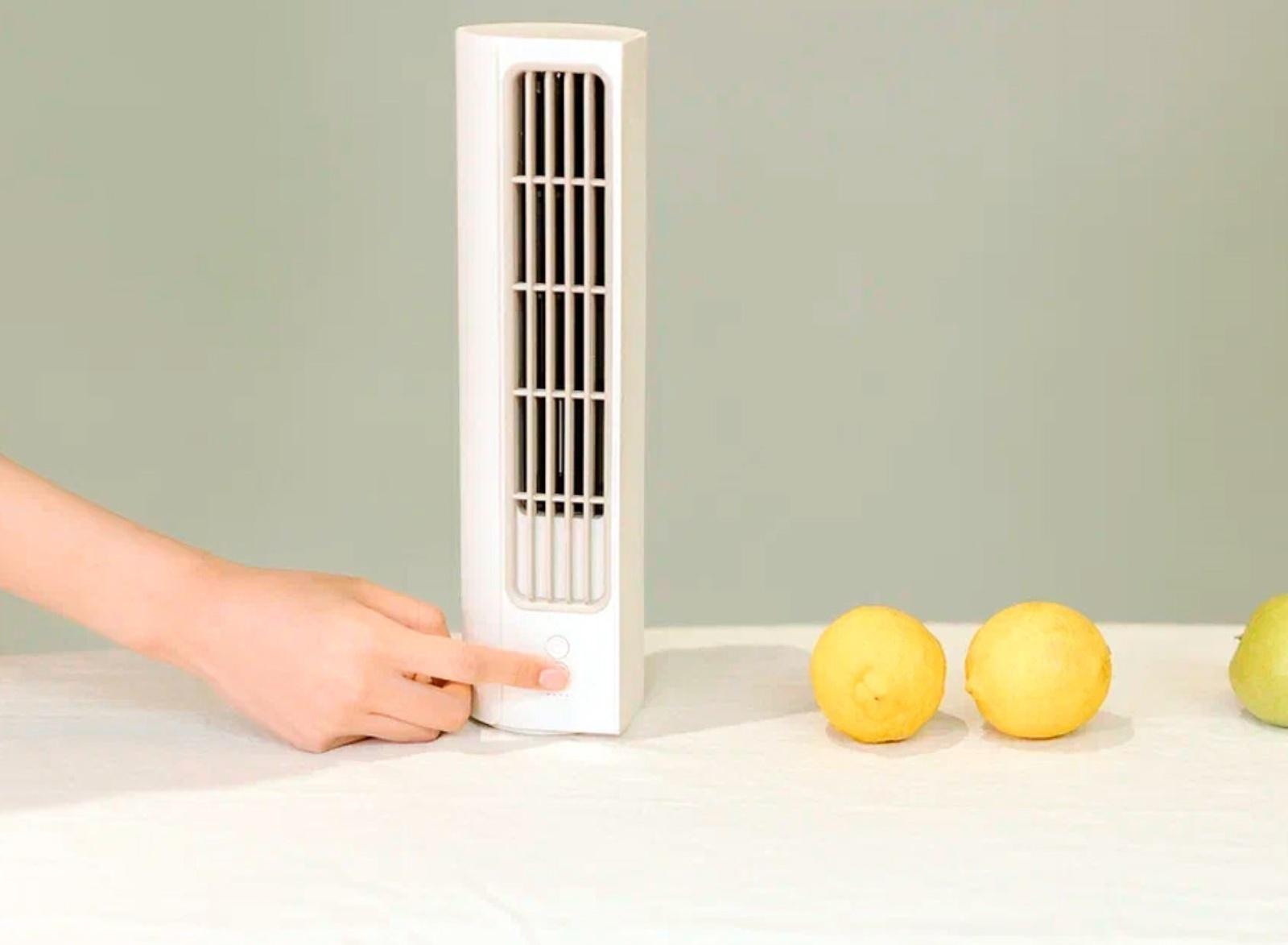 Вентилятор Xiaomi SOLOVE Tower Fan 3000mAh 3 Speed, портативный, 10 Вт, 3 режима, белый