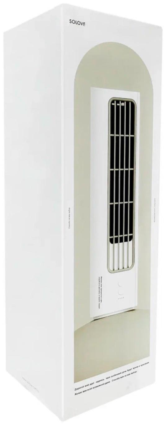 Вентилятор Xiaomi SOLOVE Tower Fan 3000mAh 3 Speed, портативный, 10 Вт, 3 режима, белый