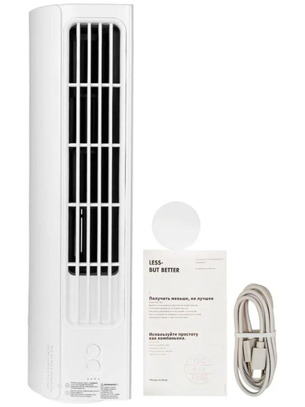 Вентилятор Xiaomi SOLOVE Tower Fan 3000mAh 3 Speed, портативный, 10 Вт, 3 режима, белый