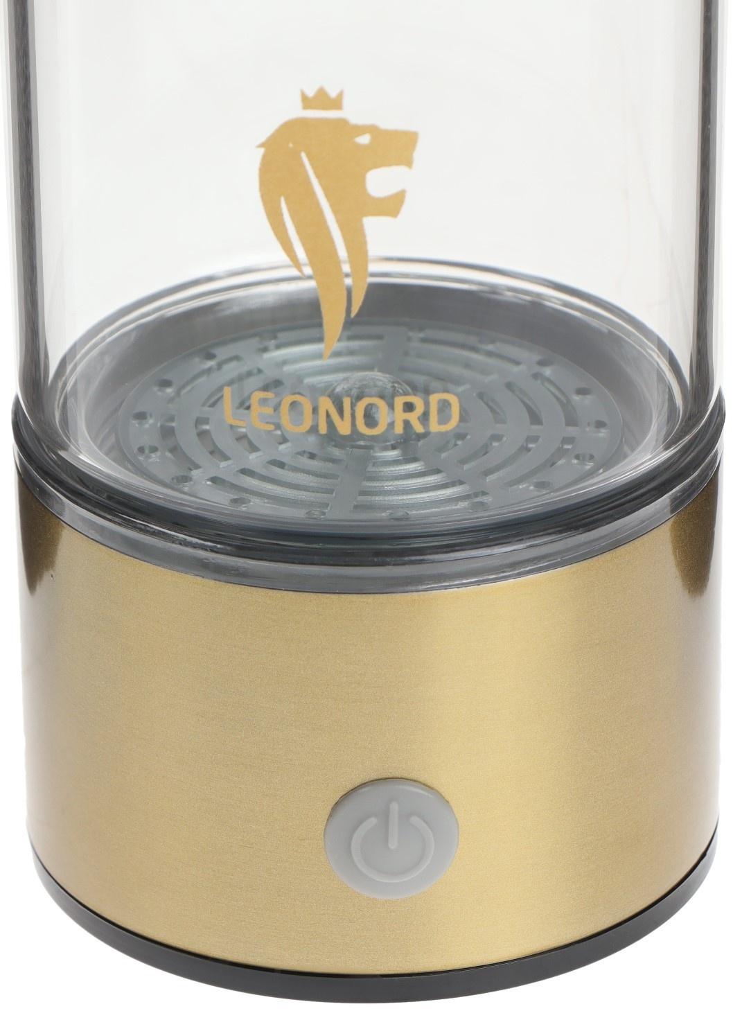 Генератор водородной воды Leonord LE-1707, 450 мл, стекло, золотистый