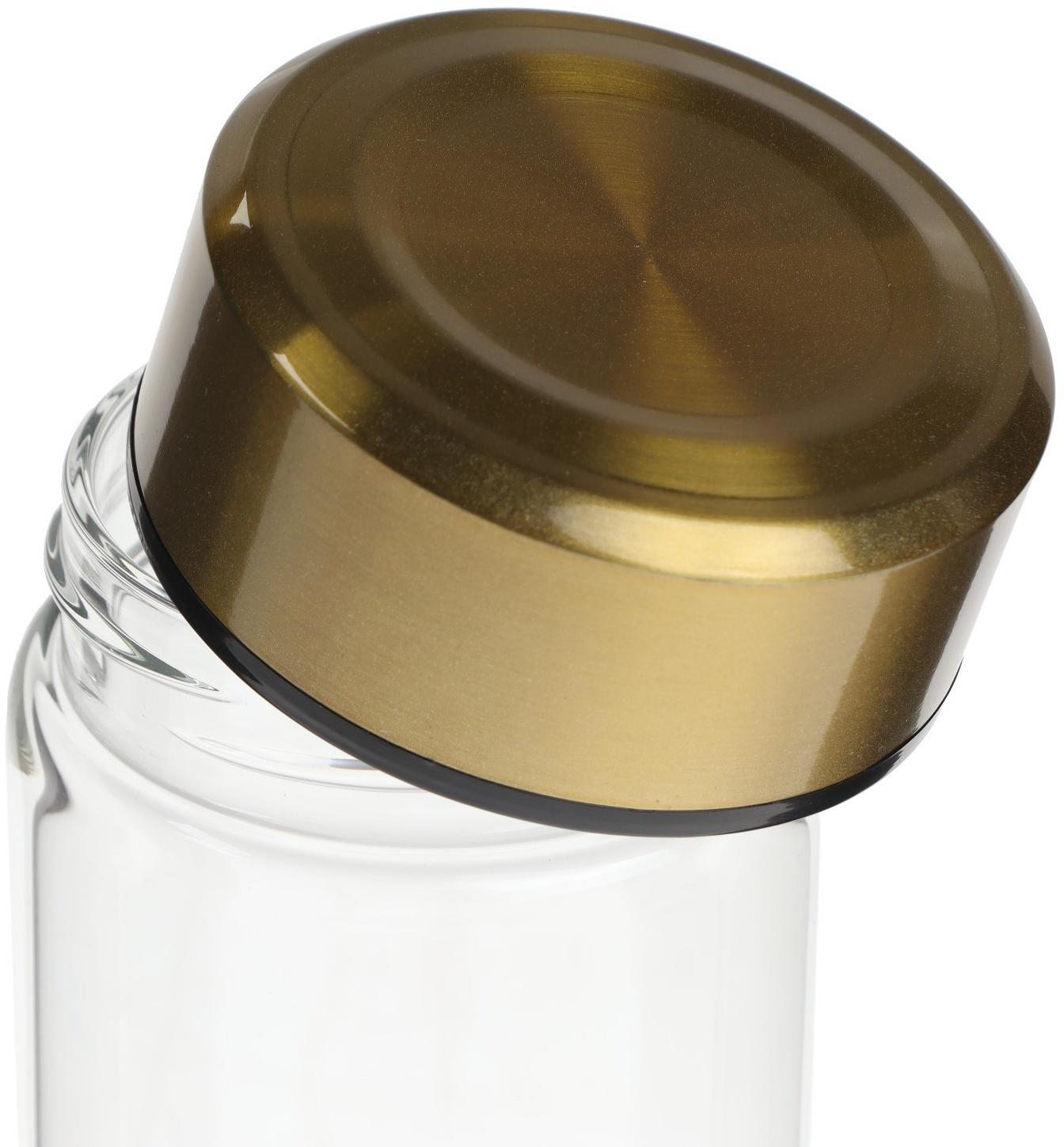 Генератор водородной воды Leonord LE-1707, 450 мл, стекло, золотистый