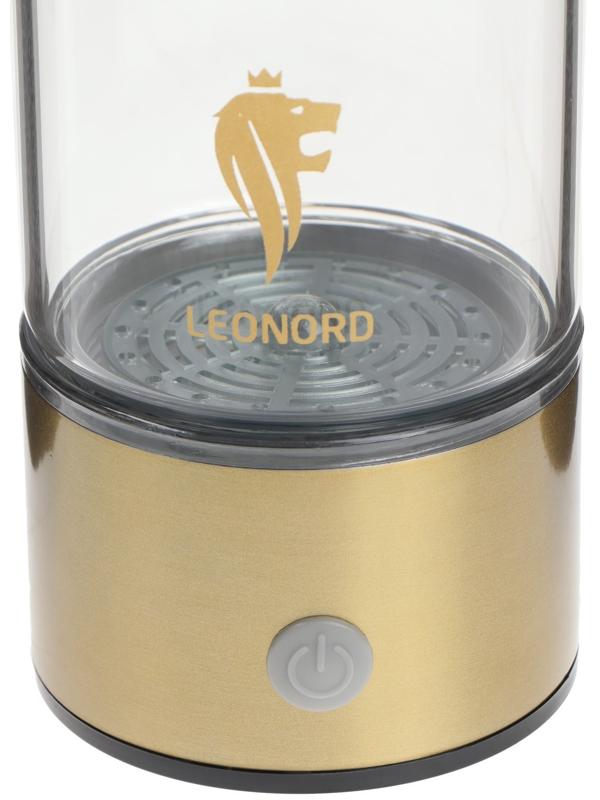 Генератор водородной воды Leonord LE-1707, 450 мл, стекло, золотистый