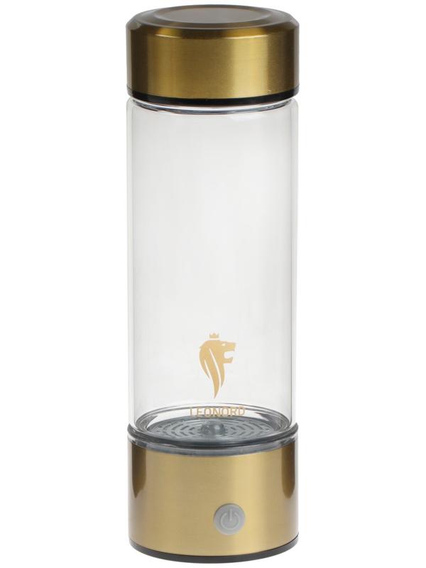 Генератор водородной воды Leonord LE-1707, 450 мл, стекло, золотистый