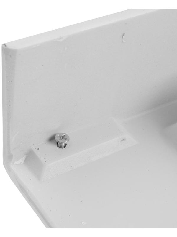 Раковина ZEIN Аврора V63D1, на стиральную машину, 600х500х105 мм, кронштейны