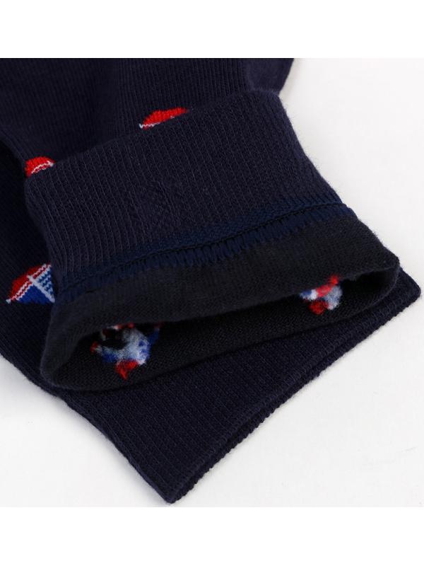 Носки мужские, цвет синий, размер 27-29