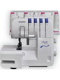 Оверлок Brother 3034 DWTV, 8 операций, 4 нити, 1300 ст/мин, краеобметочный шов, белый