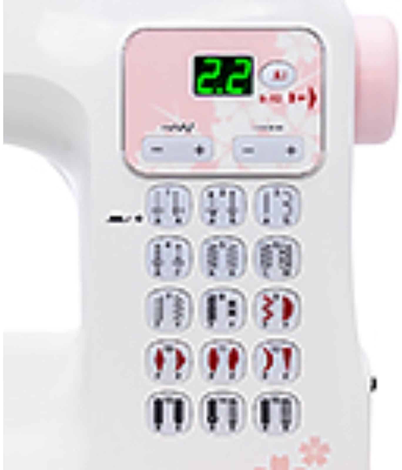 Швейная машина Janome DC 4030, 60 Вт, 30 операций, автомат, белая