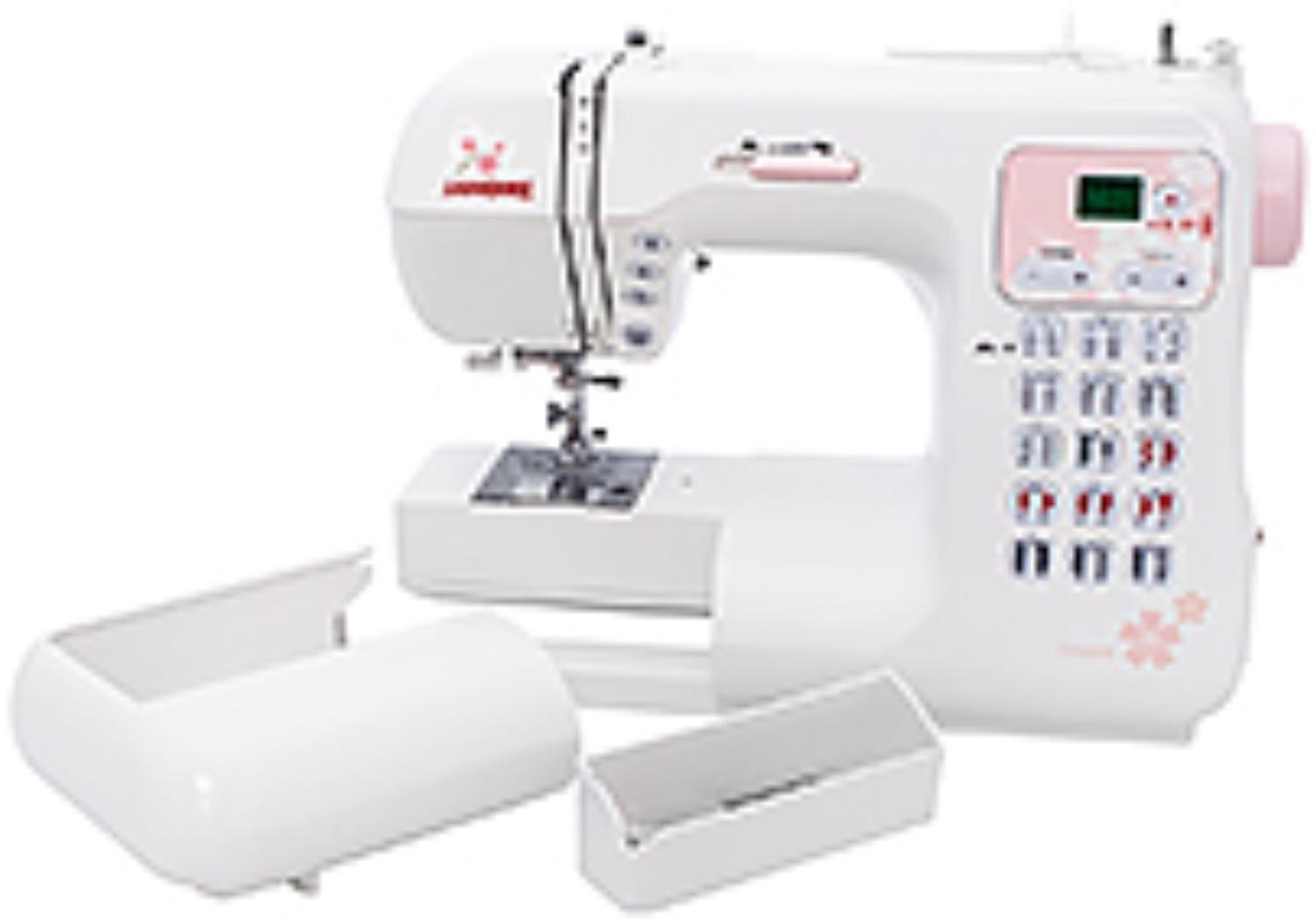 Швейная машина Janome DC 4030, 60 Вт, 30 операций, автомат, белая