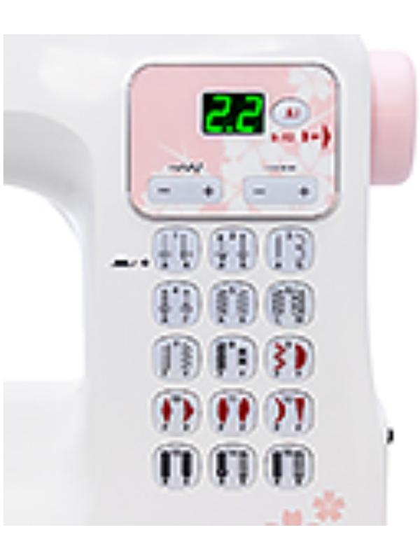 Швейная машина Janome DC 4030, 60 Вт, 30 операций, автомат, белая