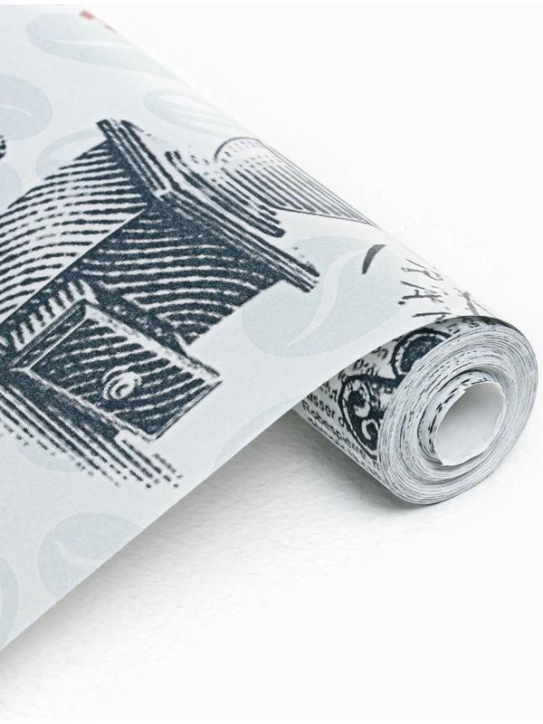 Обои бумажные влагостойкие, Утро 1305-12, 0,53х10,05м