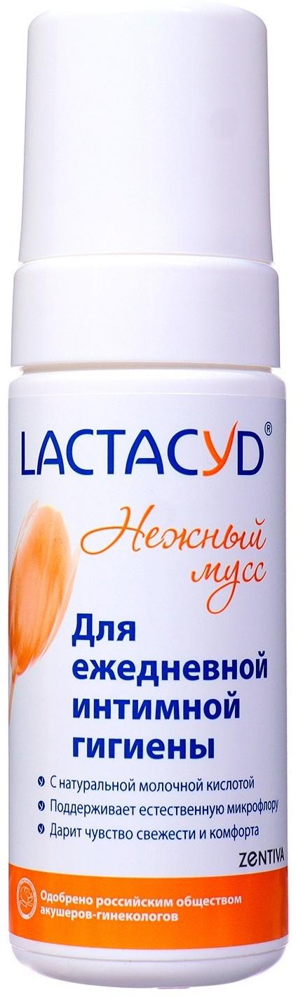 Мусс Лактацид для ежедневной интимной гигиены, 125 мл