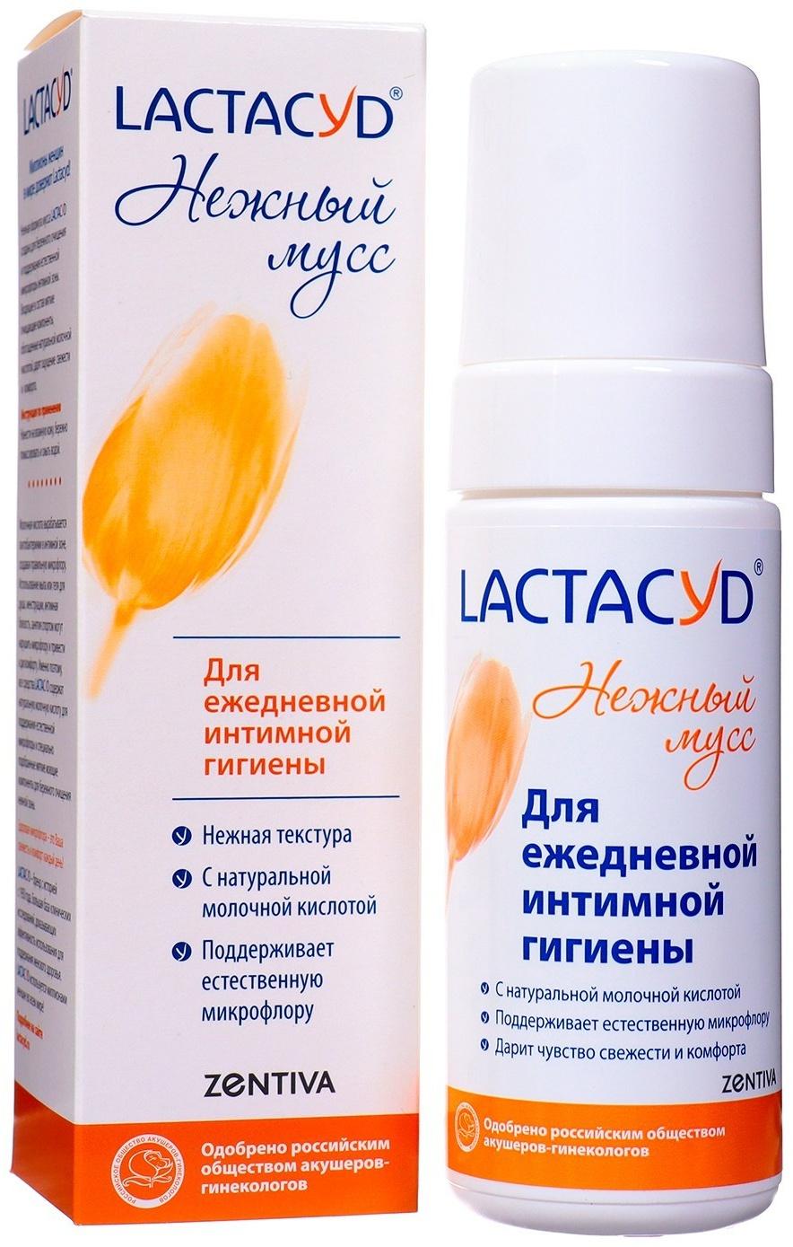 Мусс Лактацид для ежедневной интимной гигиены, 125 мл