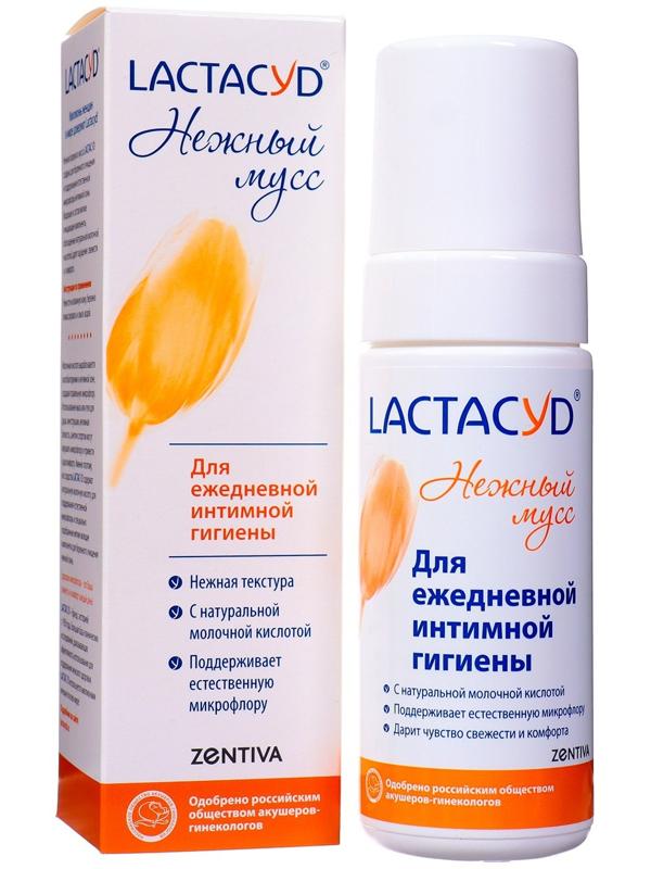 Мусс Лактацид для ежедневной интимной гигиены, 125 мл