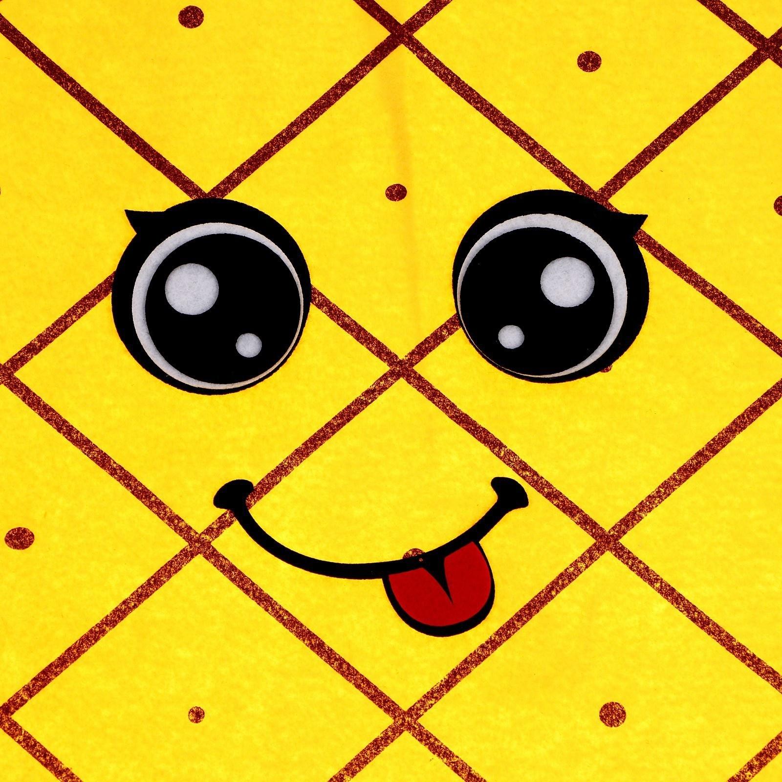 Карнавальный набор «Задорный ананас», фетр