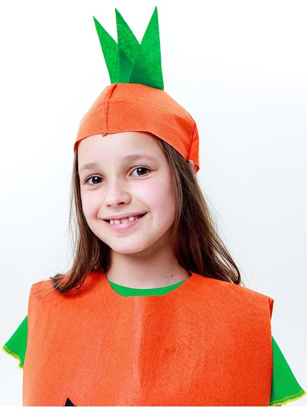 Карнавальный набор «Сильная морковка», фетр