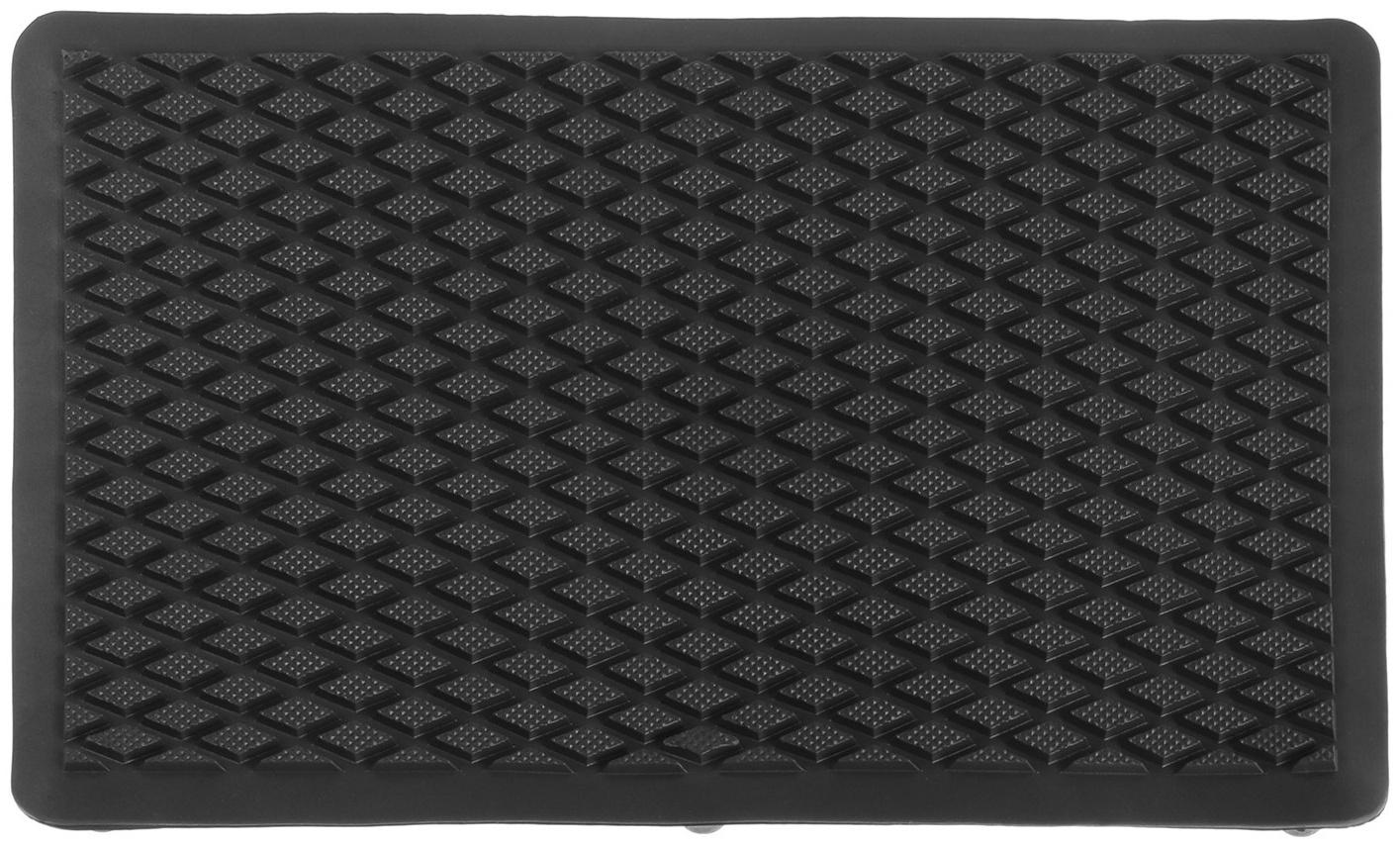 Подпятник для ковриков Eco-cover, Ромб, винты 6 шт, серый, ТЭП