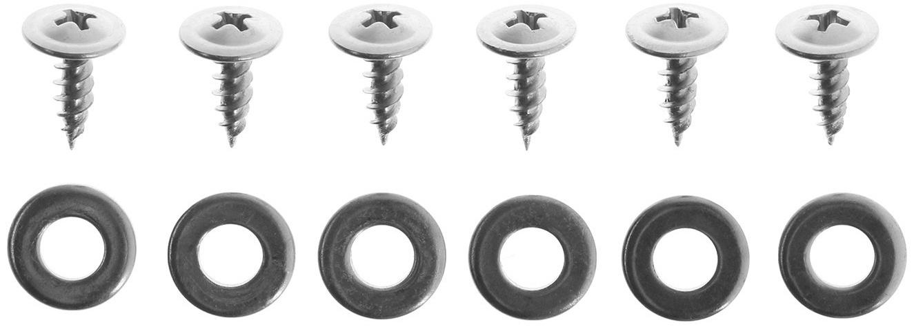 Подпятник для ковриков Eco-cover, Ромб, винты 6 шт, серый, ТЭП