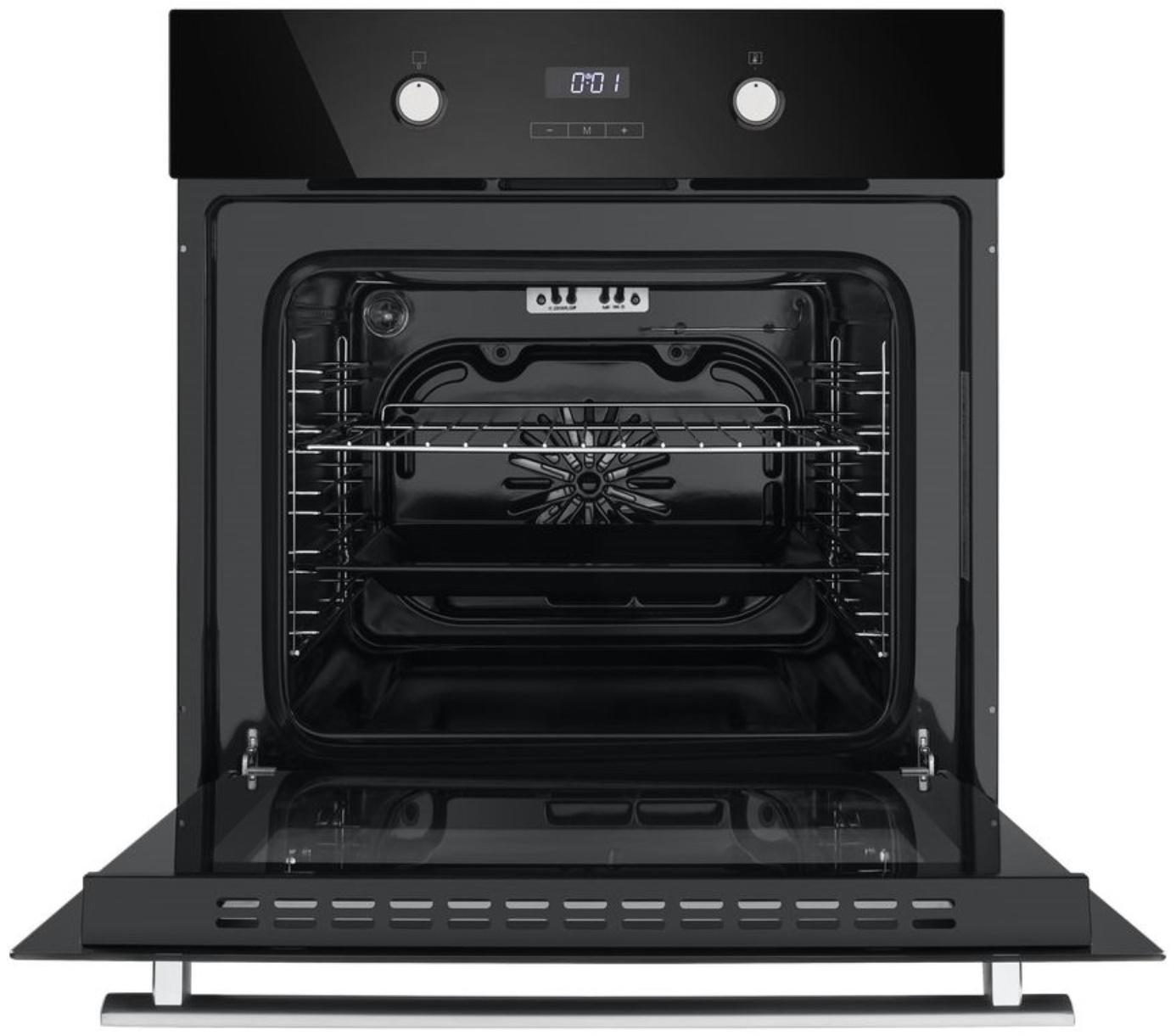 Шкаф духовой электрический HOMSair OEM657BK, 57 л, чёрный