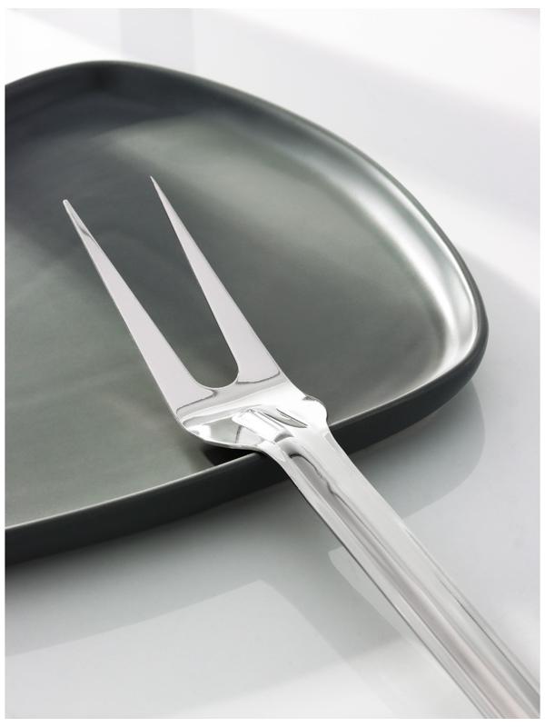 Вилка для мяса из нержавеющей стали Доляна «Индия», 54 см, толщина 1,45 мм