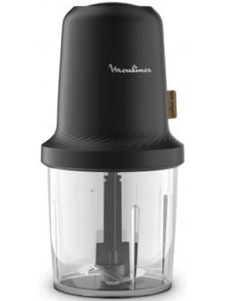 Измельчитель MOULINEX AT80E810, пластик, 500 Вт, 0.5 л, 1 скорость, чёрный