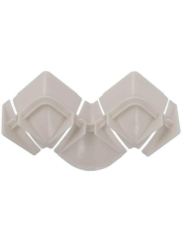 Набор комплектующих к плинтусу для столешницы 