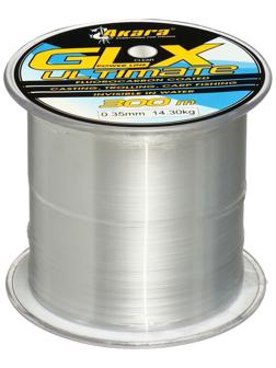 Леска Akara GLX Ultimate Power Line, диаметр 0.35, тест 14.3 кг, 300 м, прозрачная