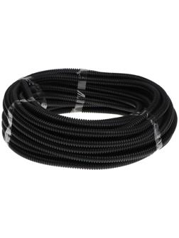 Гофротруба УРАЛ ПАК ПНД, 16 мм ,с протяжкой, 25 м, черная, ГФ-1100016-025