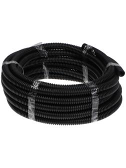 Гофротруба УРАЛ ПАК ПНД, 20 мм ,с протяжкой, 10 м, черная, ГФ-1100020-010