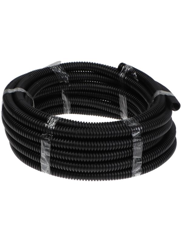 Гофротруба УРАЛ ПАК ПНД, 20 мм ,с протяжкой, 10 м, черная, ГФ-1100020-010