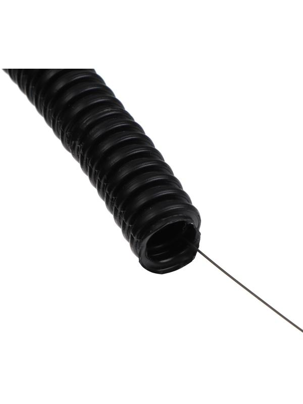 Гофротруба УРАЛ ПАК ПНД, 20 мм ,с протяжкой, 25 м, черная, ГФ-1100020-025