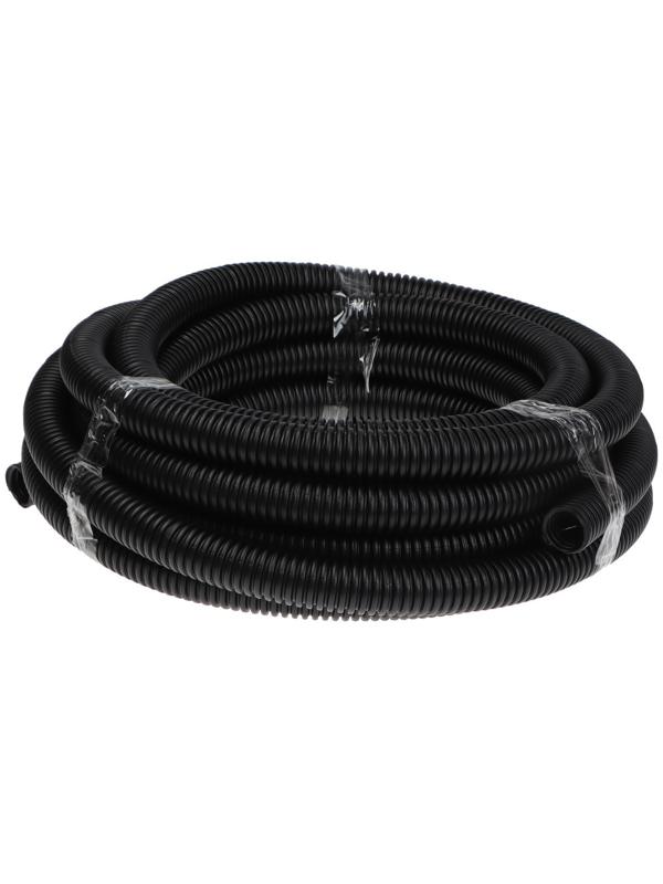 Гофротруба УРАЛ ПАК ПНД, 32 мм ,с протяжкой, 10 м, черная, ГФ-1100032-010