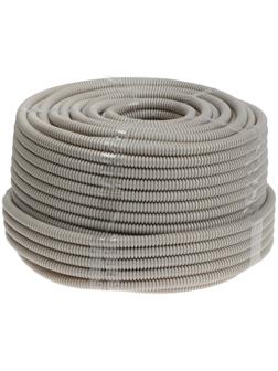 Гофротруба УРАЛ ПАК ПВХ, 16 мм ,с протяжкой, 100 м, ГФ-0100716-100