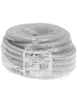 Гофротруба УРАЛ ПАК ПВХ, 16 мм ,с протяжкой 